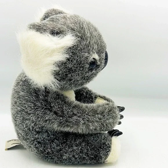 Aussie Friends Koala 7.5" Plush Gray Made in Australia Stuffed Animal - Picture 8 of 8
